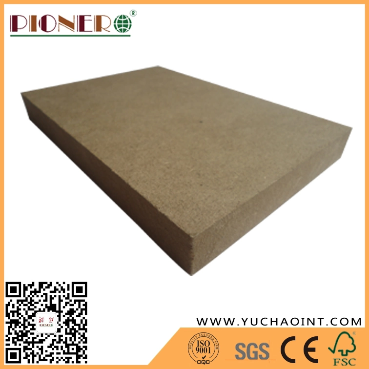 Fsc Certificate 1525X2440mm Plain MDF / Raw MDF for Cabinet