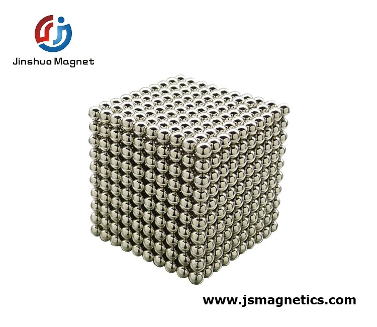 Colorful Neo Magnet Ball Puzzle Cube 216PCS Neodymium Sphere Magnetic Balls