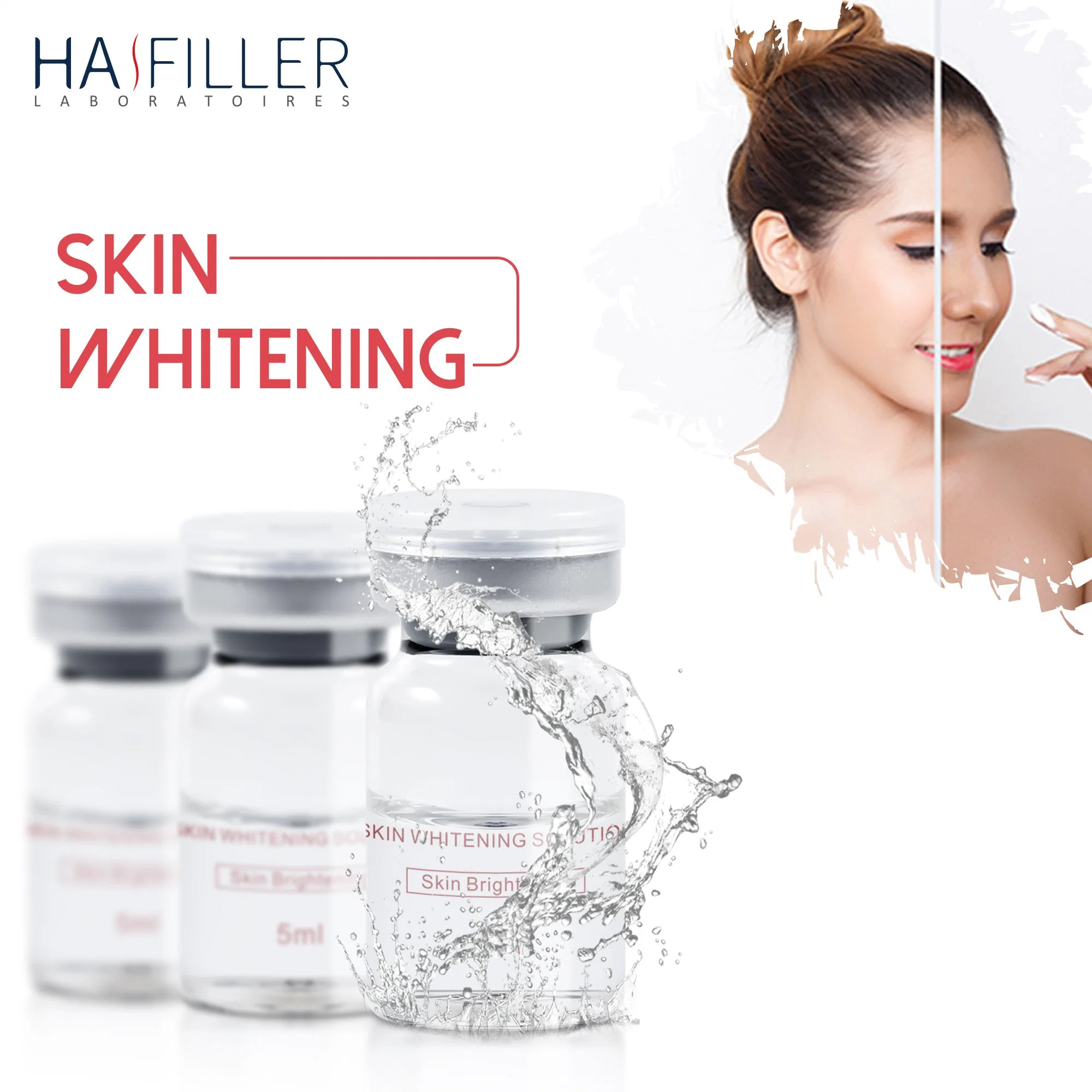 Heißer Verkauf Anti Falten Hautpflege Körper Gesicht Bb Glow Whitening Injection Mesotherapie-Lösung