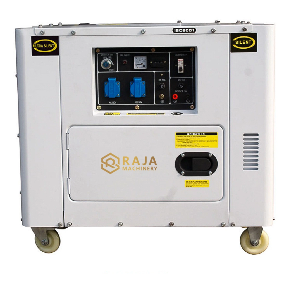 Super Silent  Air Cooled 5.7KW Diesel Generator for Outdoor Electricity Supply