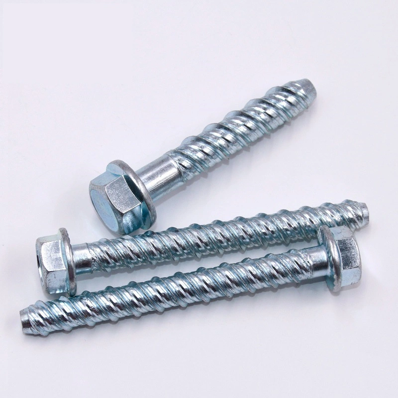 Hex Flange Concrete Thread Self-Cutting Anchor Cement Self-Tapping Screws