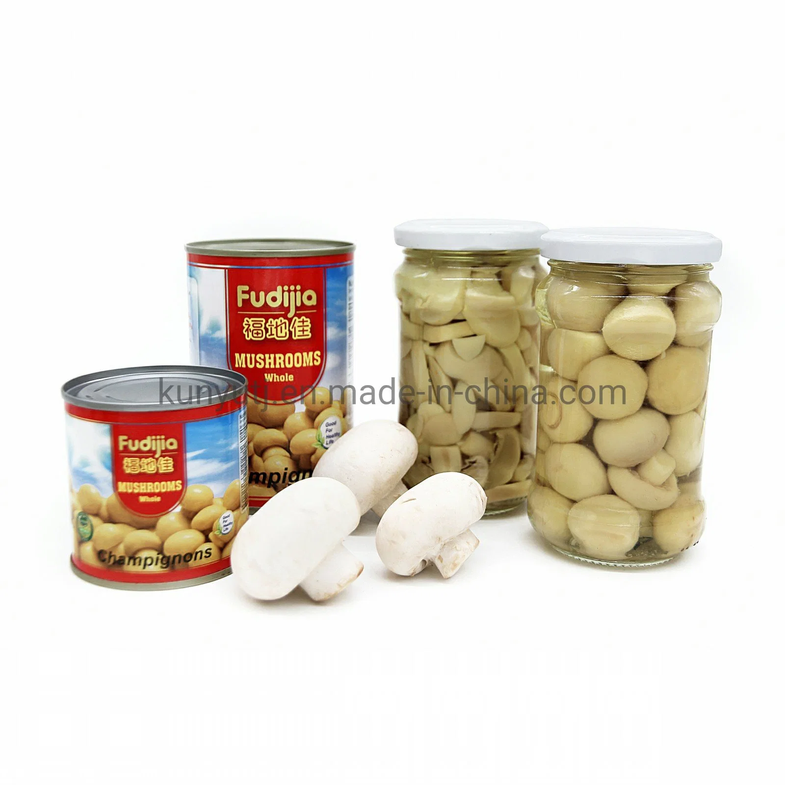 400g Canned Food Fresh Champignon Mushroom Whole Mushroom Slice