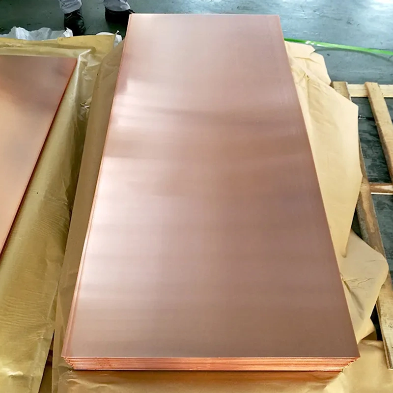 ASTM C10100 C11000 C12000 Copper Sheet / ETP Dhp Copper Plate