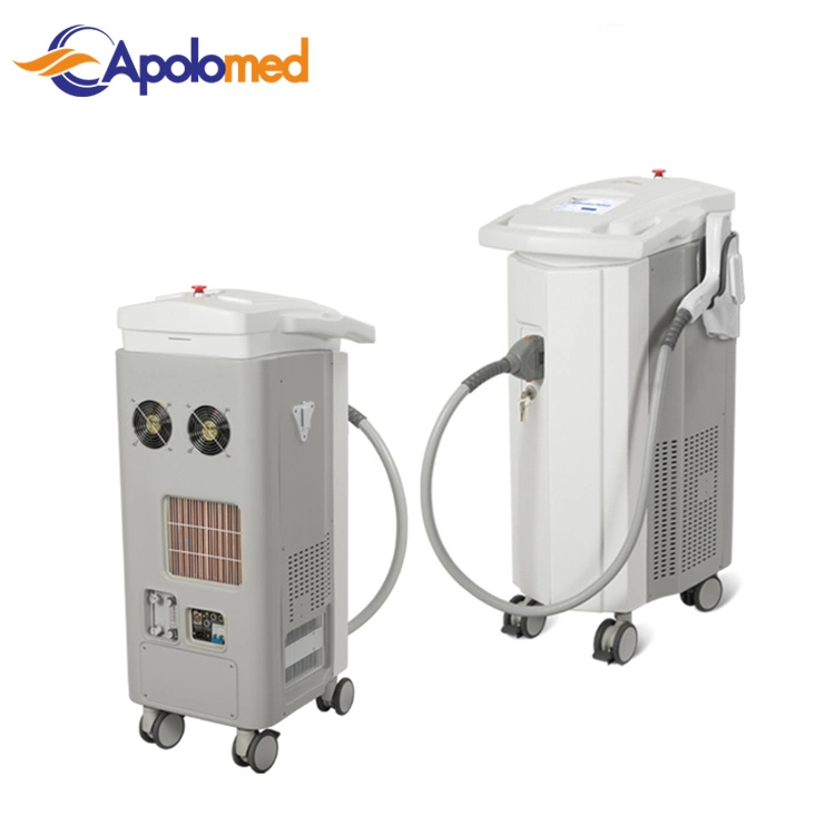 200W Potencia de salida RF E-Light IPL RF ND YAG Laser System 8 en 1 Plataforma láser múltiple 810 láser de diodo 1540nm Er: Láser de vidrio