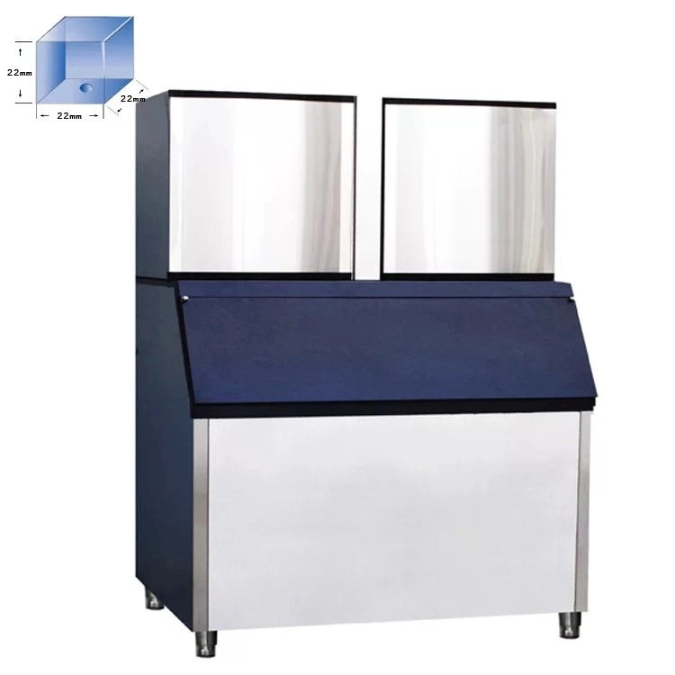 Automatic 1500 Kg Ice Cube Making Machine Freezing Ice Maker Factory Price