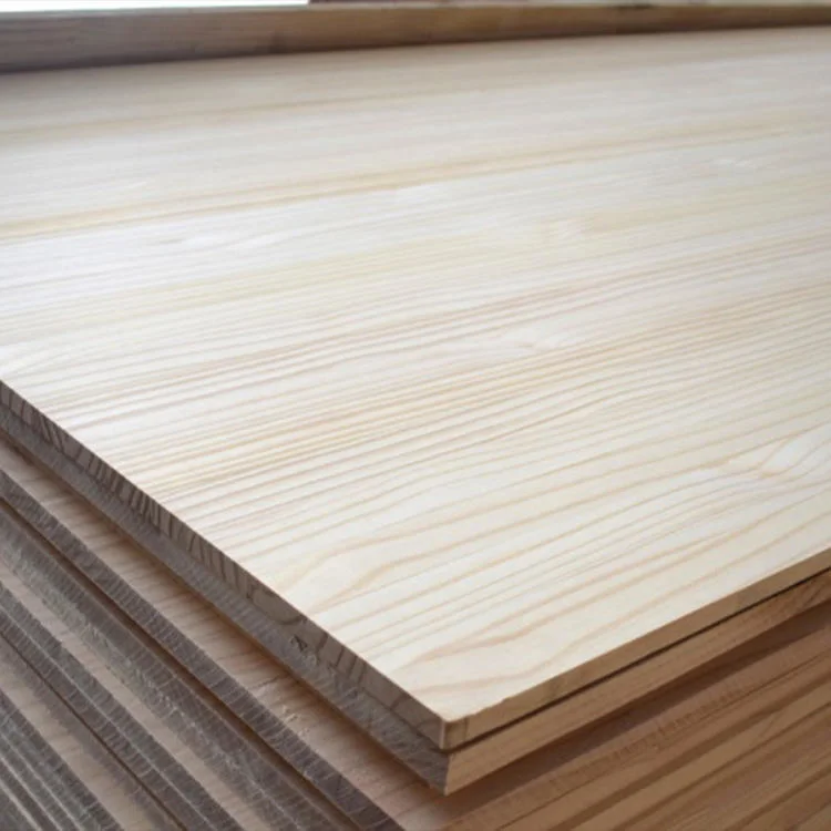 Productos de plancha de madera Paulownia Natural blanqueada impermeable