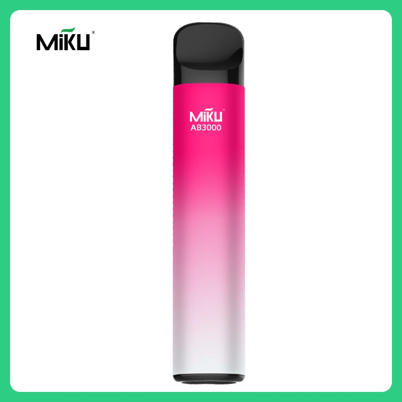 Miku Vape desechables colores Diffarent increíble sabor con AB3000 bocanadas 420 mAh de la bobina de malla de 8 ml