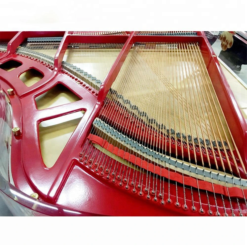 Custom Luxury Acrylic Transparent Grand Piano for Home Decoration Hotel Concert Piano