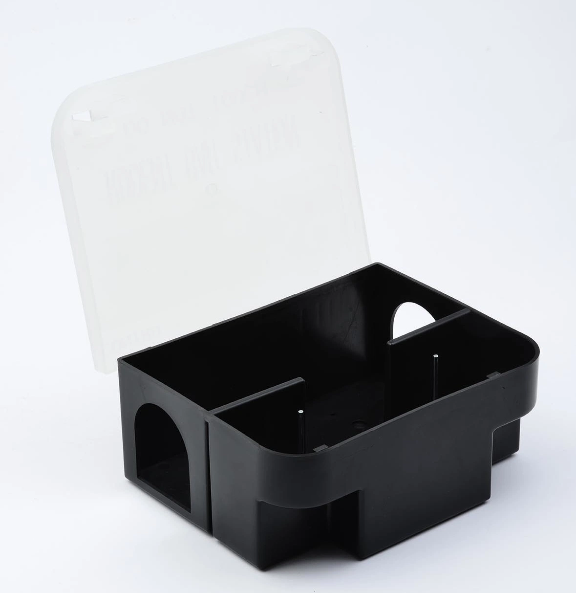 Factory Wholesale PP Material Durable Mouse Trap Removable Lid Mouse Bait Station