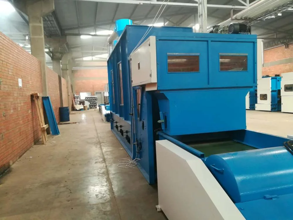 Pet /Cotton /West /PP Fiber Vibrating Feeder Nonwoven Fabric Making Machine