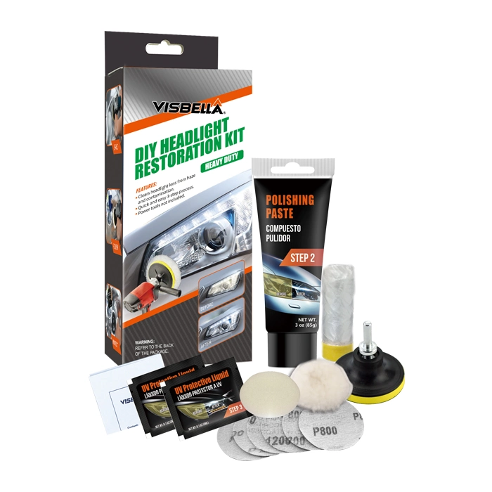 Car Care Products High Gloss Headlight Restoration Kit Car Clear Coating to Make Car Light New