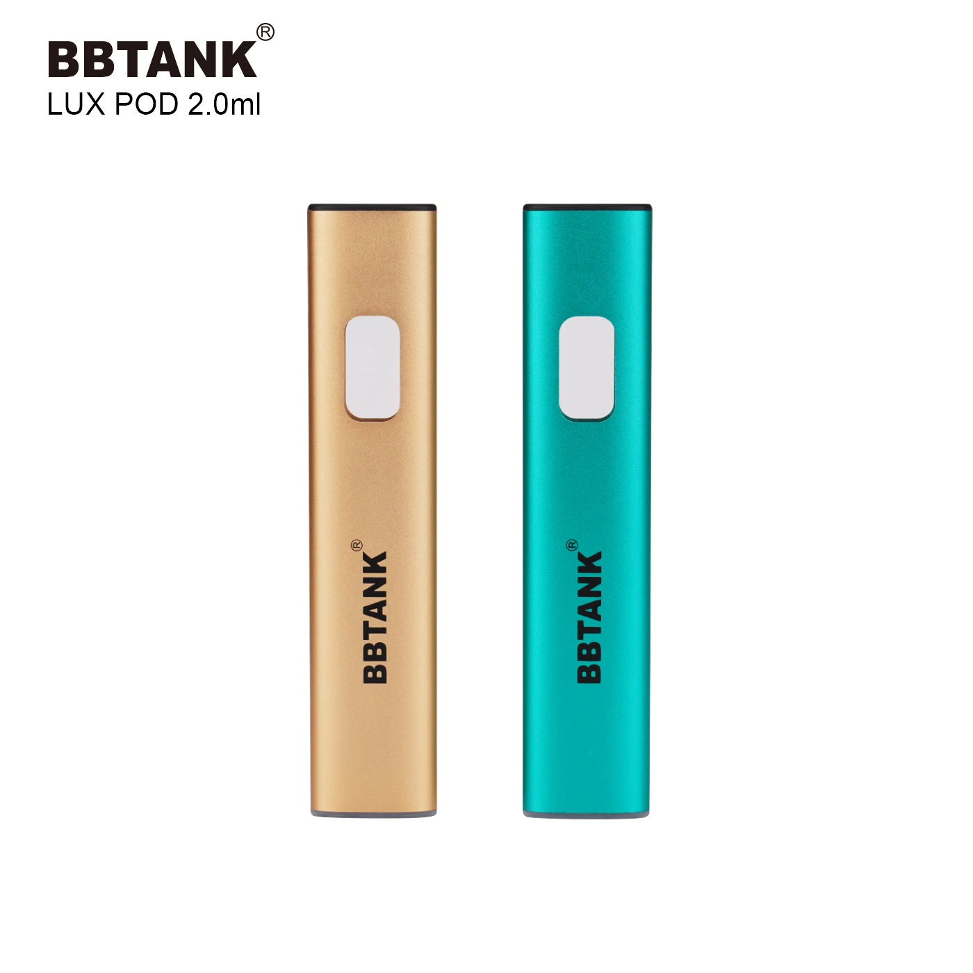 2ml Hhc Disposable/Chargeable Pod for D8 Oil Bbtank Recharge Metal Free Visible Oil Tank Vape Pen