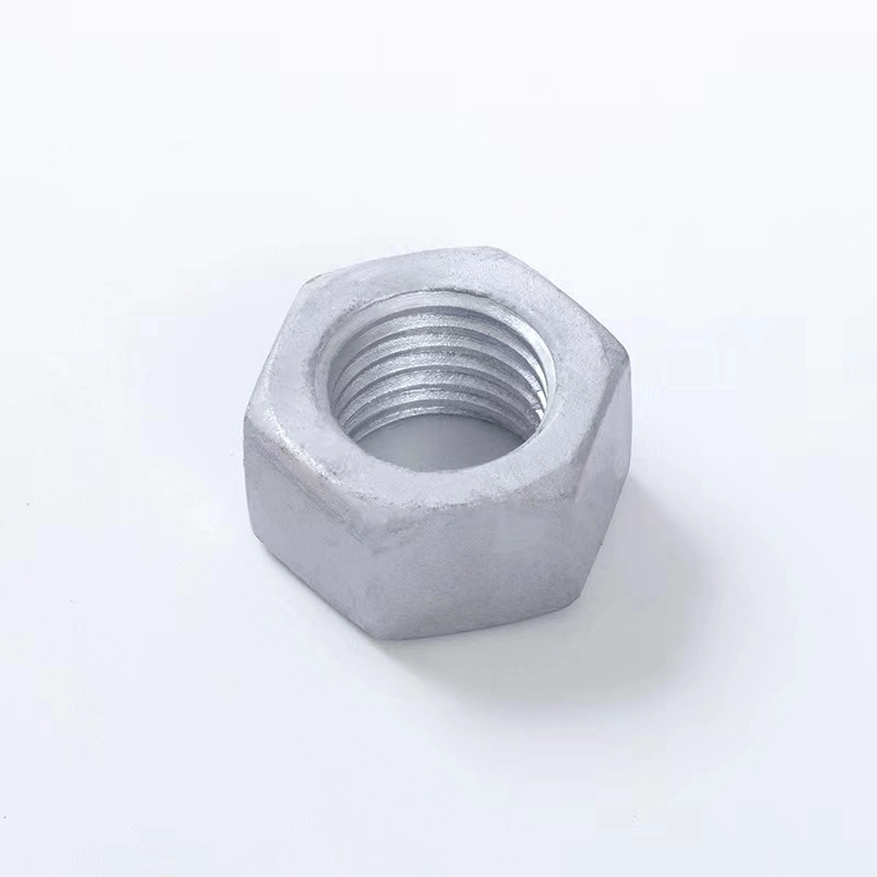 China Wholesale Custom DIN934 Carbon Steel HDG Fasteners Hex Nut Hexagon Nut