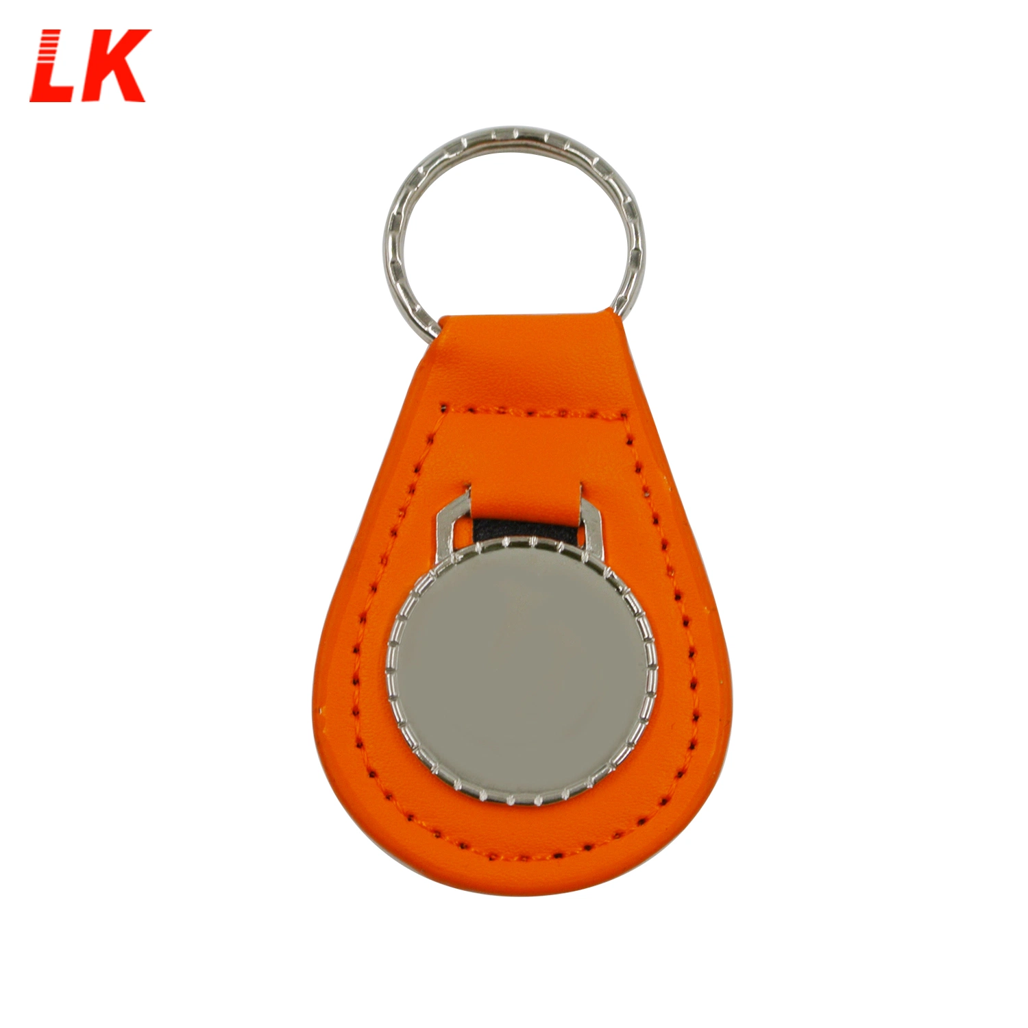 Promotional Custom Genuine Leather Car Brand Logo Key Chain Keychain