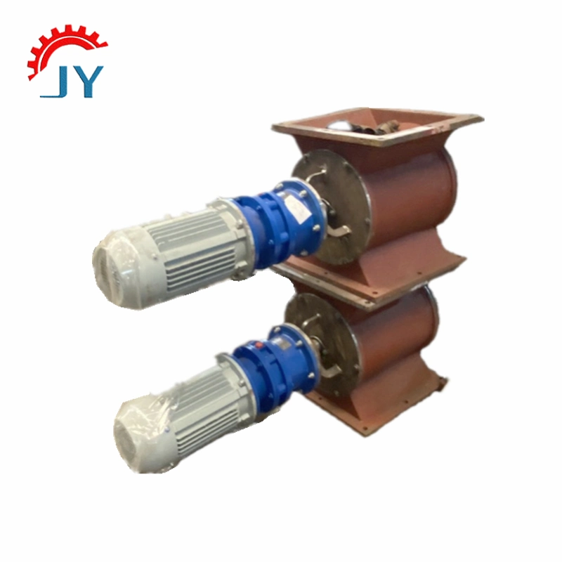 Dust Removal Equipment Accessories Factory OEM Cast Iron Electric Impeller Feeder for Grain Materials