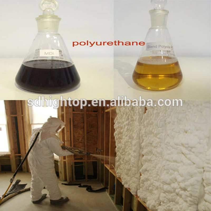 Footwear PU Material Raw Spray Plastic MSDS Spray Polyurethane Foam