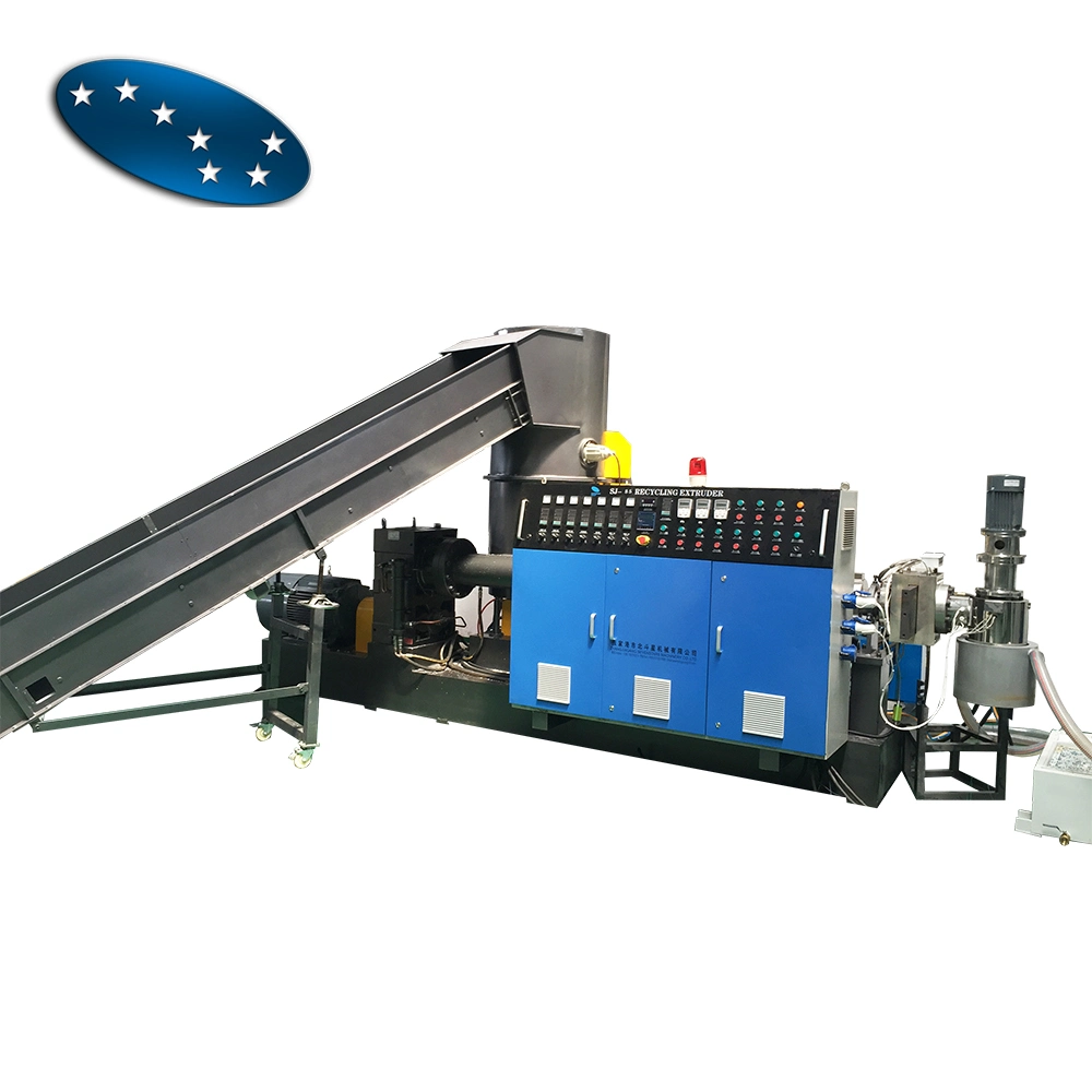 Plastic HDPE Recycle Pelletizer Extruder Machine