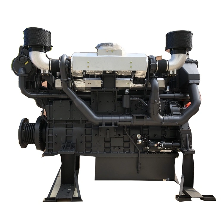 Hot Sale Brand New 6 Cylinders 4 Stroke Sdec Sc33 1100HP (800kw) Marine Diesel Engine Water Cooled Boat Motor Diesel Engine for Fishing Ship