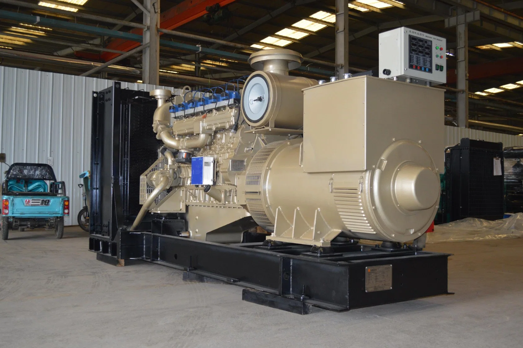 10-300kw Gas Generator Natural Gas Engine Power Plant