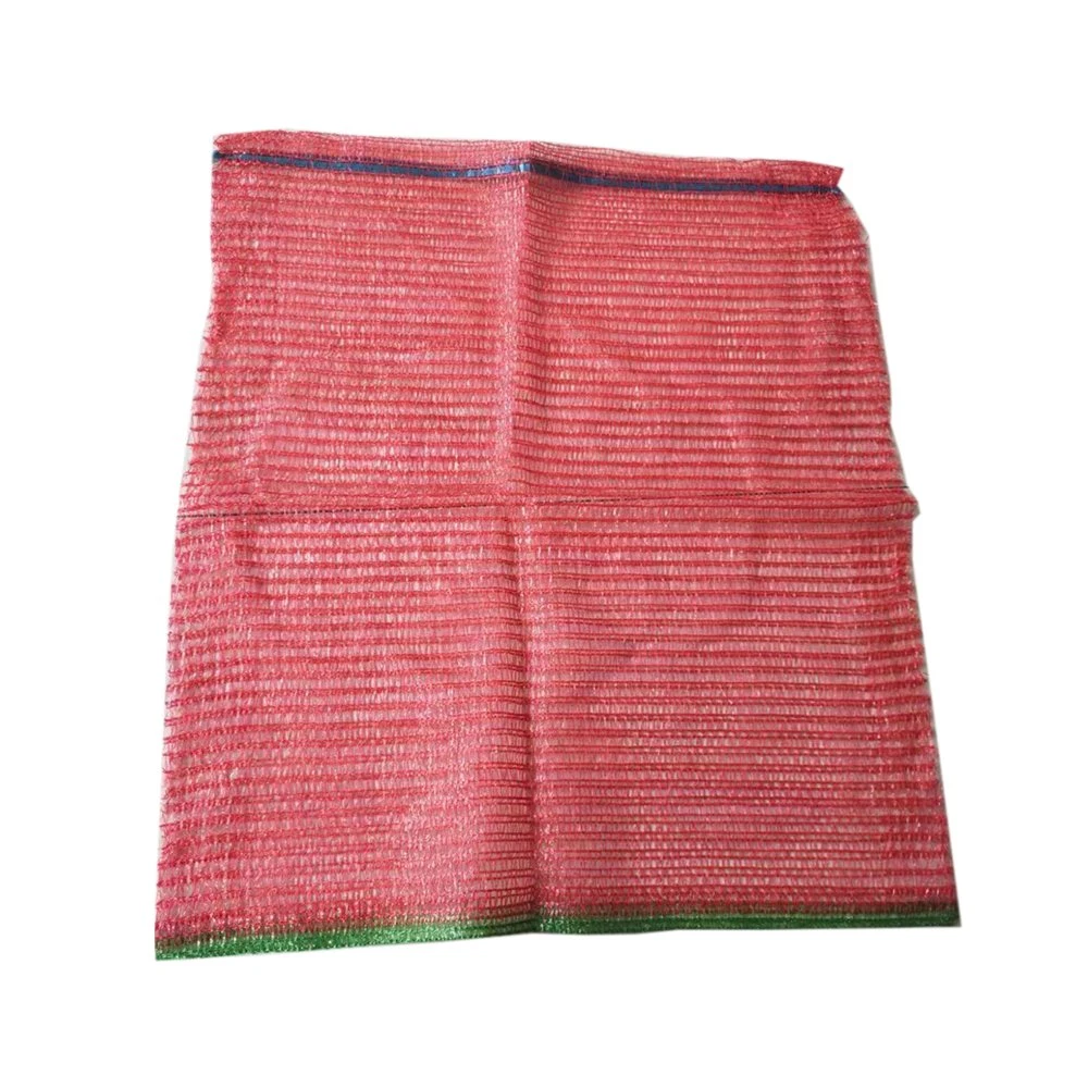 Cheap Price Stock Net Bags PP Mesh Raschel Bags for Onion