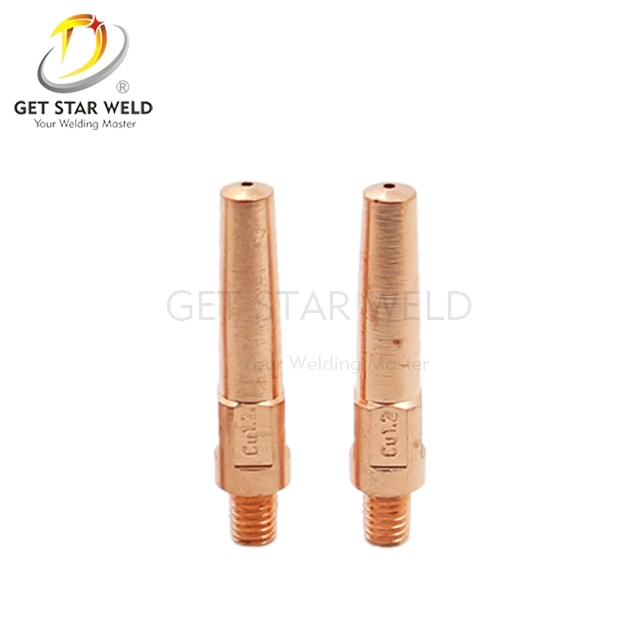 Get Star Weld 200A/350A/500A M6*45/40mm Panasonic MIG Mag CO2 Welding Torch Copper Contact Tip