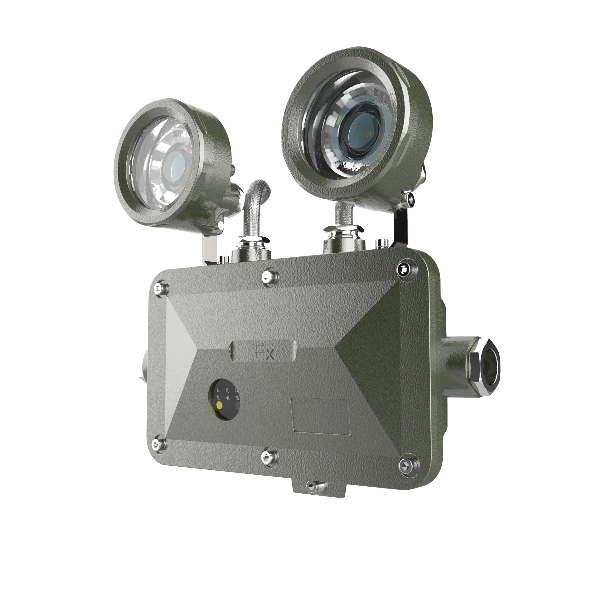 IP66 Double Heads LED Emergency Explosion Proof Lights for Coal Mining Hazardous Area