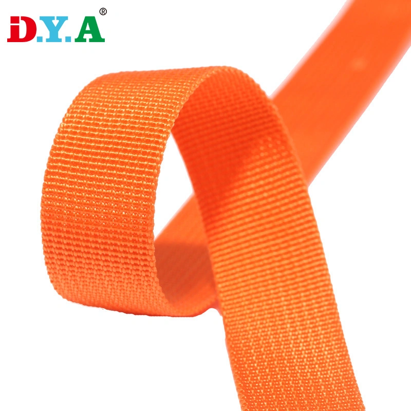 Stock Colored 2cm 2.5cm 3.2cm 3.8cm 5cm PP Woven Belt Bag Strap Webbing for Back Pack