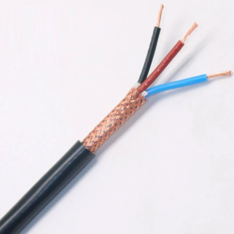 Rendimiento de alta calidad/alto costo de salida de fábrica de cobre PVC Cable blindado de 2 Núcleos de cable de fibra óptica