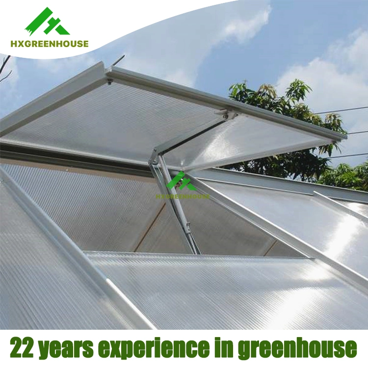 Aluminum and Steel Double Springs Greenhouse Automatic Conservatory Roof Vent Opener