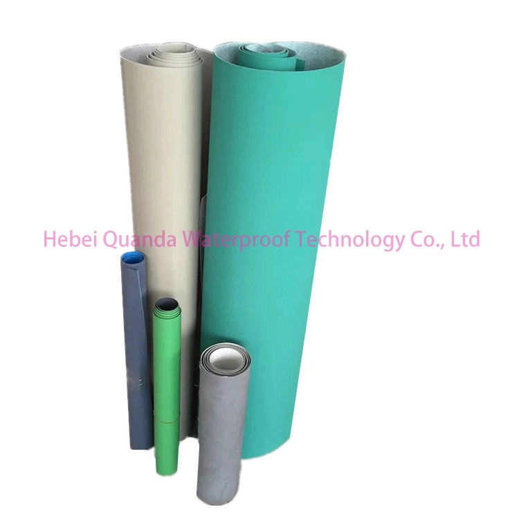 China Factory Provide 1.5mm PVC Roofing Waterproof Membrane