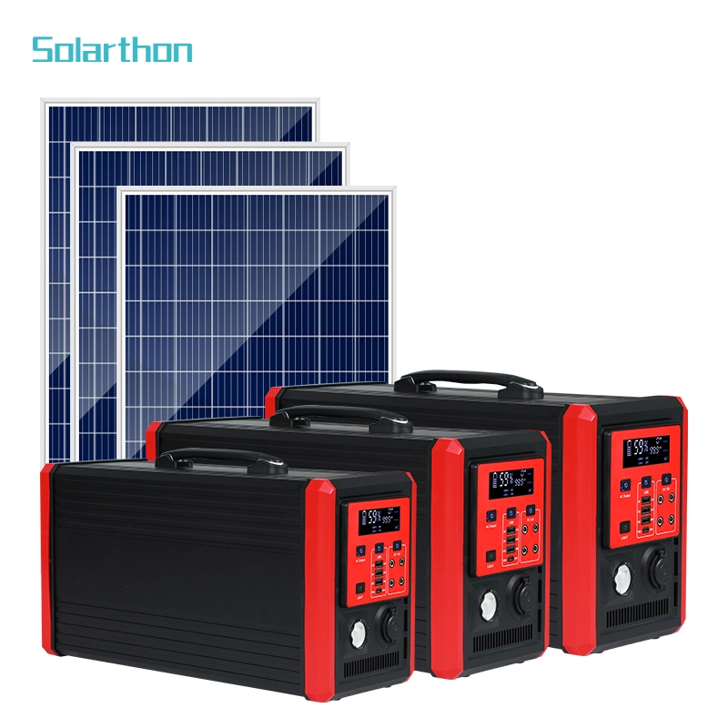 China 18.7 Solarthon Outdoor Emergency Power Supply Solar System Home