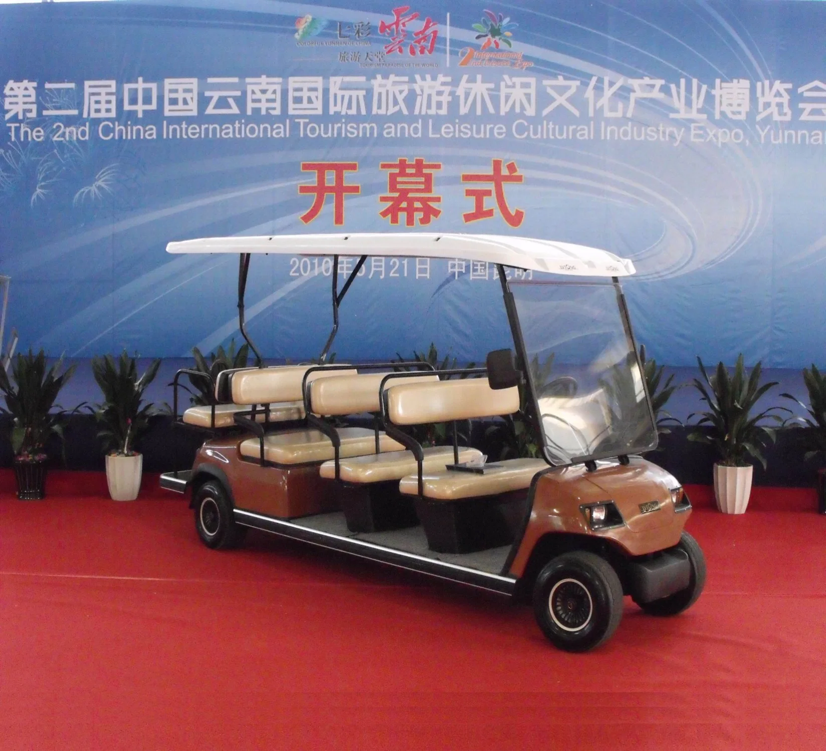 Simple Appearance Elegant Lines Lithium Battery Powered Luxury 11 Seater Tourist Bus (LT-A8+3)