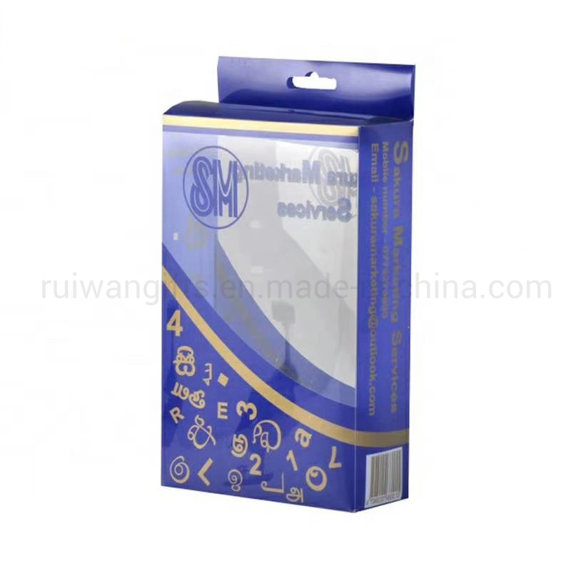 High quality/High cost performance  Clear PVC and Pet Plastic Packing Gift Box with Printing