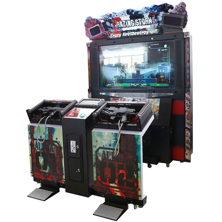 Finish Destroying Attack Machine Gun Game Arcade Simulator Shooting Machine Video Game Arcade Equipment Arcade Machine