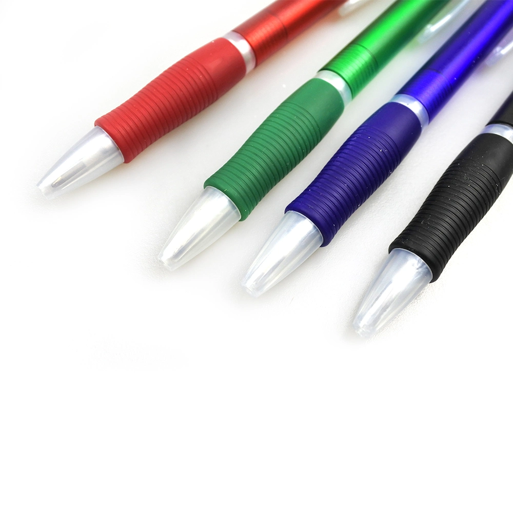 China Office Supply OEM Cheap Plastic Ballpoint Pen with Custom Logo