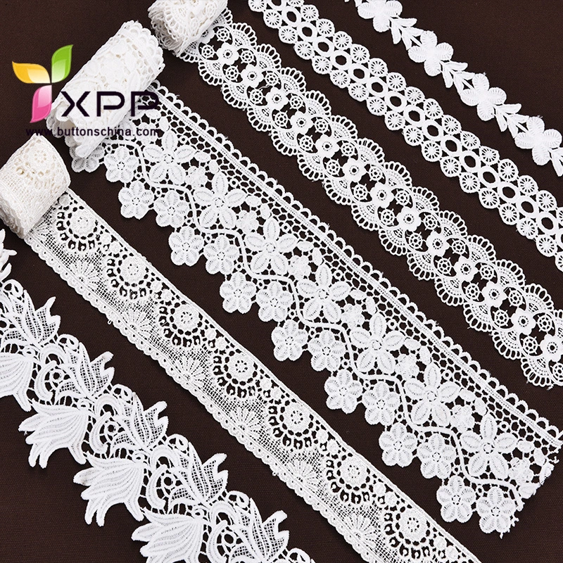 2019 Fashion Design More Color Cotton Fabric for Garments Curtain Polyester Garment Lace