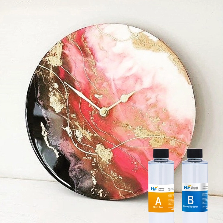 Guangdong Top Manufacturer Super Clear Liquid Epoxy Art Resin Clock 1.5 Gallon Set