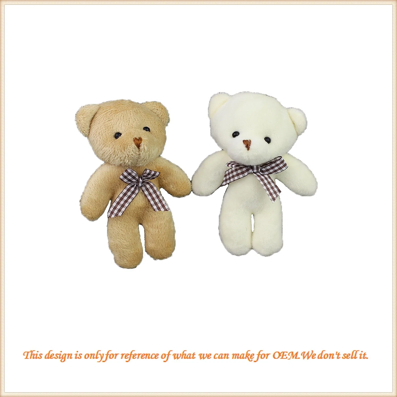 Wholesale/Supplier Custom Small Cute Teddy Bear Plush Toy