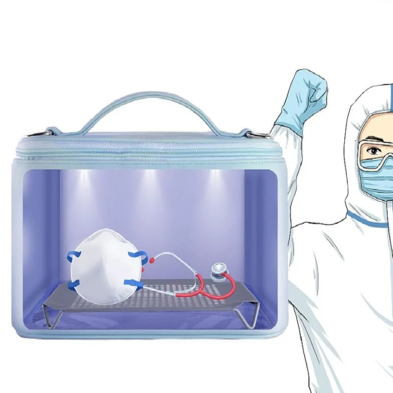 Portable Automatic 99.99% Sterilization Rate All-Round Sterilization UV-C Disinfection Bag