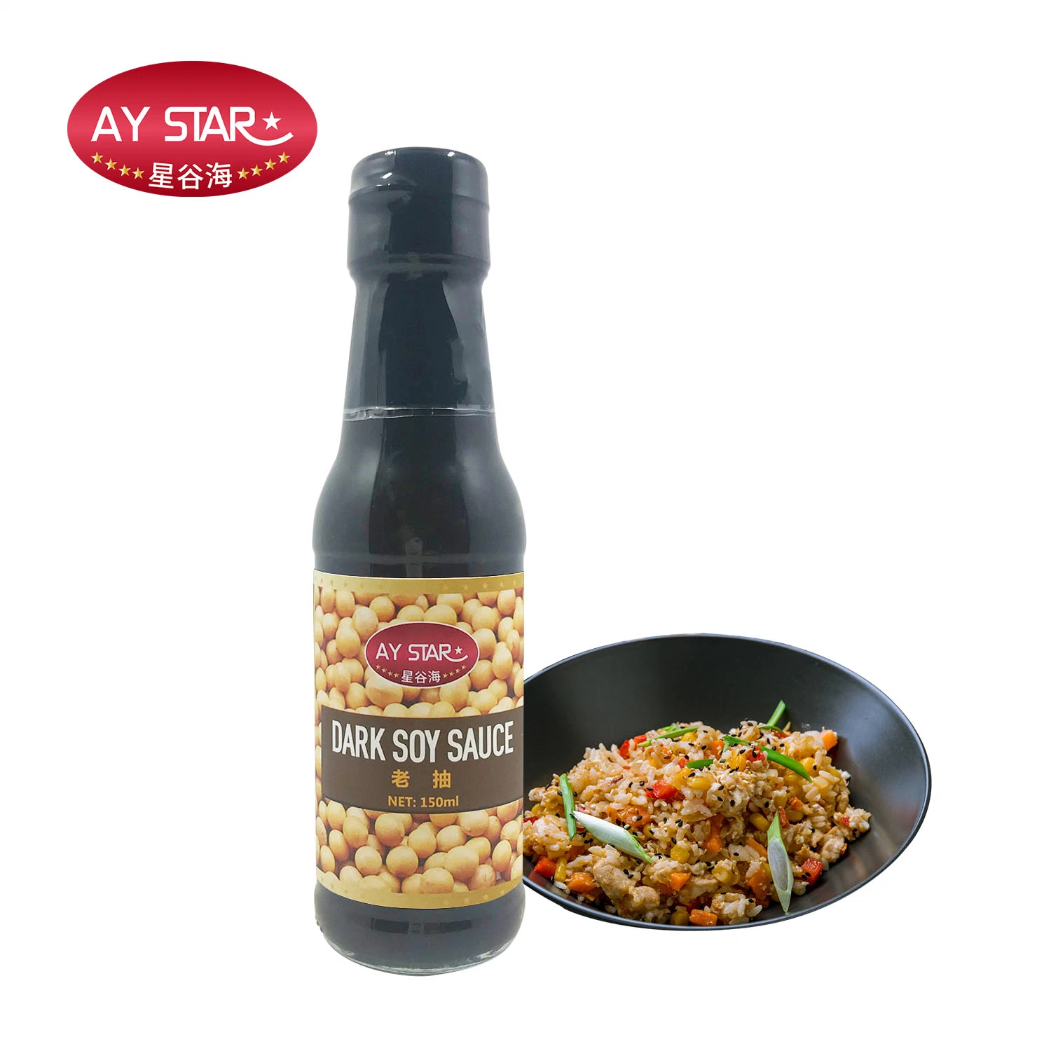 Factory Supplier 1L Pet Bottle OEM Non-GMO Soy Sauce Guangdong