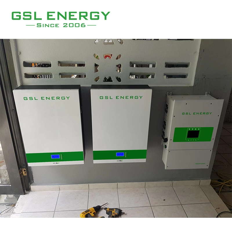 Gsl Energy Us Standard 120V/240V Split Phase 3 Phase Mpp Solar Charge Controller 8kVA Hybrid Split Phase Solar Hybrid Inverter