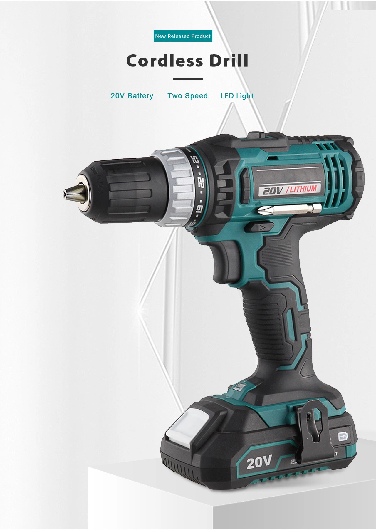 Behappy 20V/18V Bateria Alta Qualidade Electric Power Tool Berbequim aparafusadora sem fio