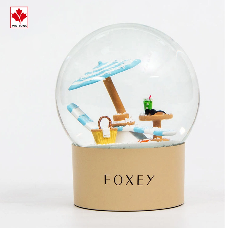 Factory Customized Snow Globe Water Ball Promotion Gift Tourist Souvenirs