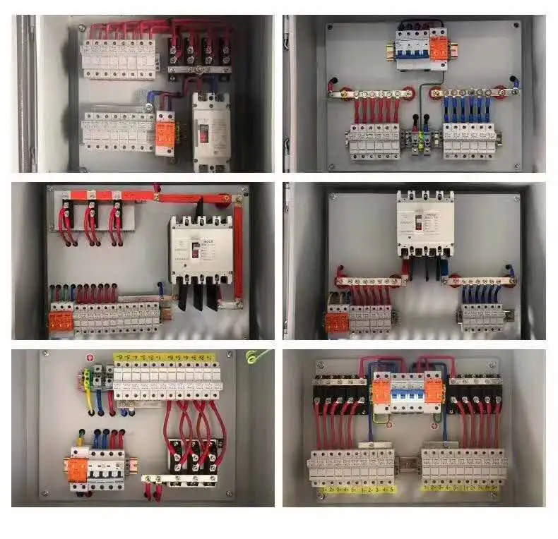 IP65 Solar DC Combiner Box 1000V Solar Energy PV Combiner Box