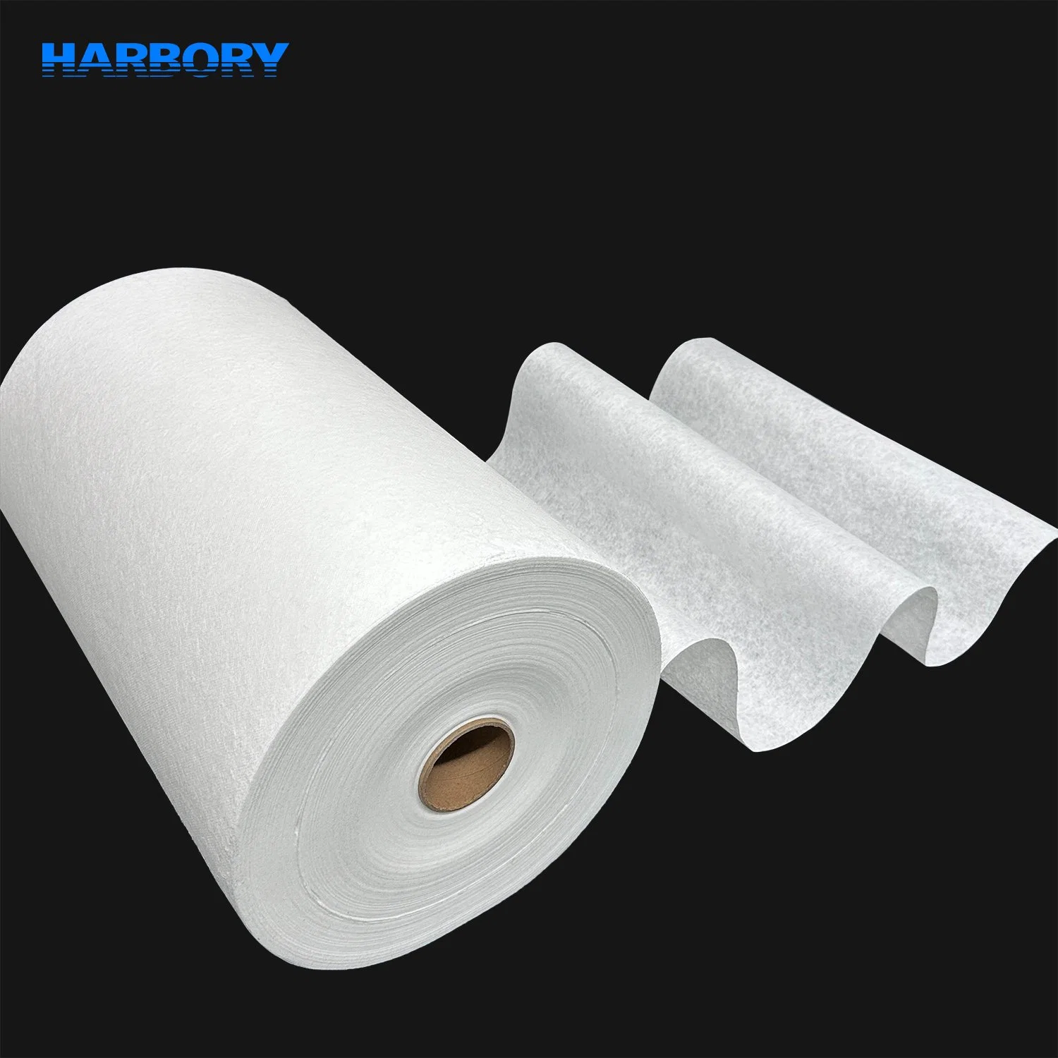 Harbory Ashrae En779 M6 F7 F8 F9 Air Filter Material Rolls Compact Air Filters Media for General Ventilation