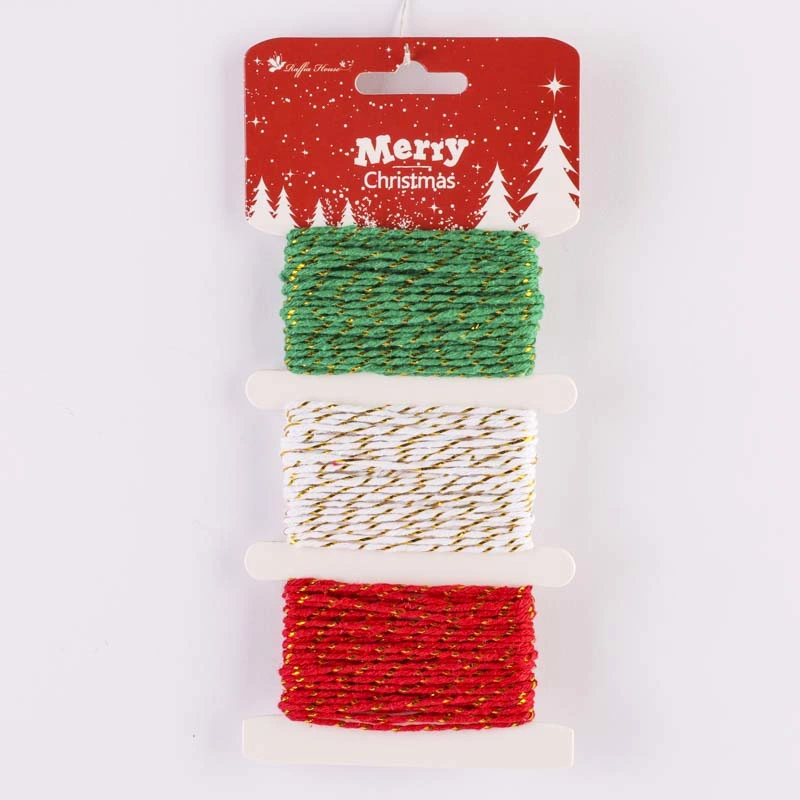 New Design Christmas Combined Rope Set with Different Material Colorful Sets