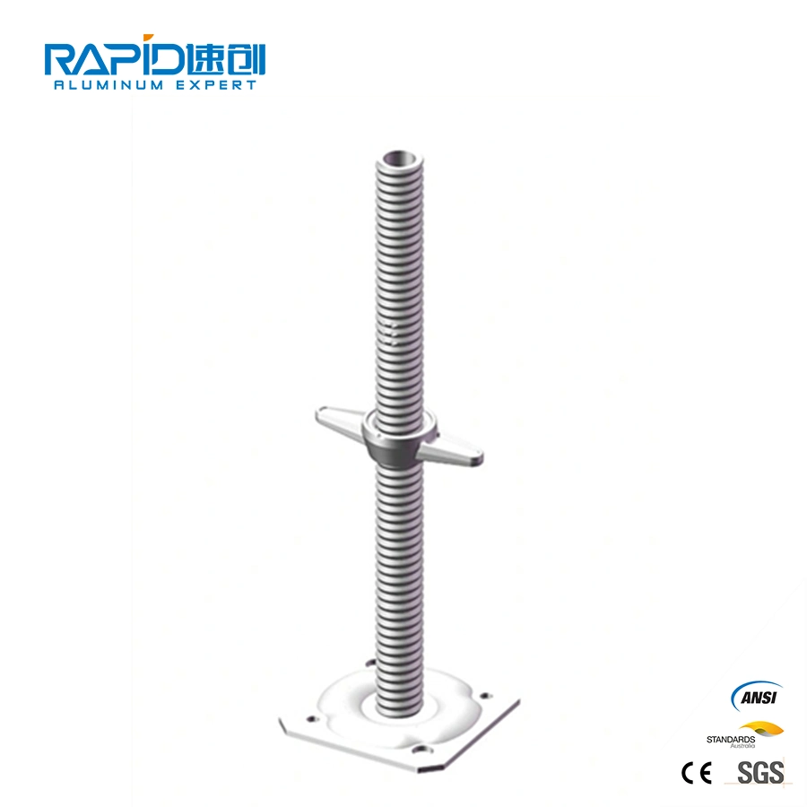 Steel Floor Prop Post Tension Screw Base U Jack of Best Price for Sale