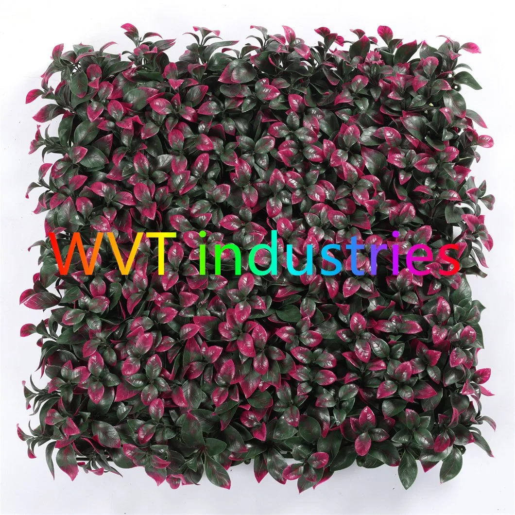 Outdoor Use UV Protected Artificial Boxwood Faux IVY Grass Privacy Green Wall Vertical Garden