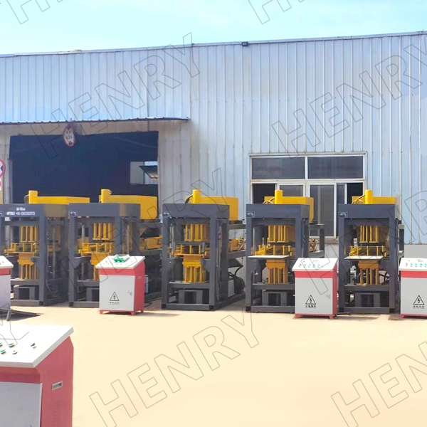 Hr2-10 Automatic Soil Cabro Paving Brick Machine Lego Brick Making Machine in Kenya