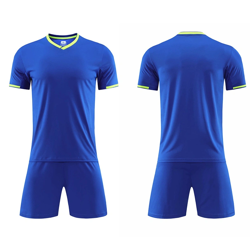 Nouvelle version 2022 maillot personnalisé Blank football Jersey pour Homme T Chemises d'entraînement pour enfant